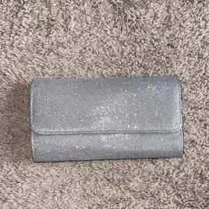 Elegant Silver Clutch